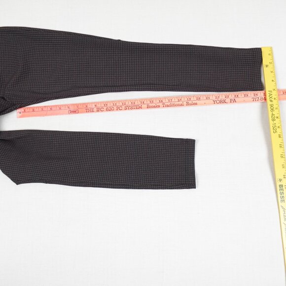 Anthropologie Sanctuary Plaid Ponte Pants Womens Medium Skinny Stretch Casual - Picture 11 of 12